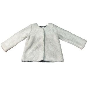 HARPER Canyon Faux Fur White Jacket Size 24 Months